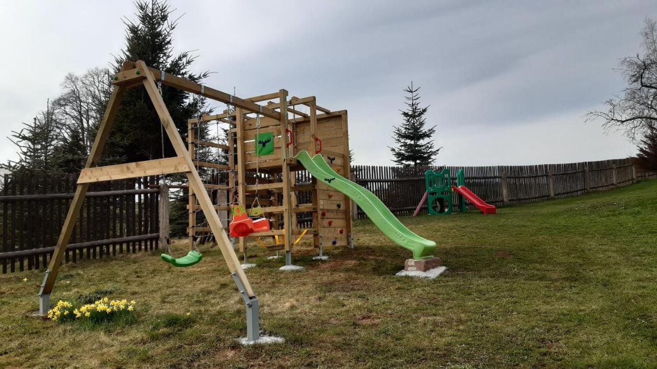 Ferienwohnung Reissmann Heinsdorfergrund Buitenkant foto
